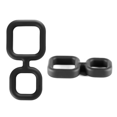 X-MEN Liquid Silicone Double Ring Cock Ring 11 X-MEN Liquid Silicone Double Ring Cock Ring - Image 11