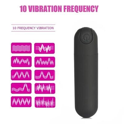 10 Speed Rechargeable Vibrating Sex Bullet 5 10 Speed Rechargeable Vibrating Sex Bullet - Image 5