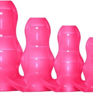 Anal Expanding Red Dilator Hollow Anal Plug Anal Sex Toy