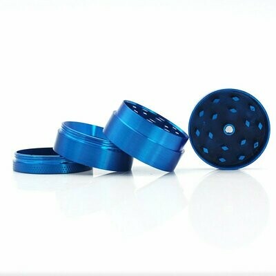 Quality Shiny Silver 40mm 4 Part Zinc Alloy Weed Grinder 6 Quality Shiny Silver 40mm 4 Part Zinc Alloy Weed Grinder - Image 6