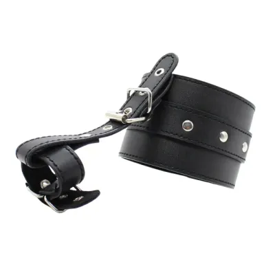 Handcuff / Ankle Cuffs with Toe and Thumb Buckle Restraints 4 Handcuff / Ankle Cuffs with Toe and Thumb Buckle Restraints - Image 4