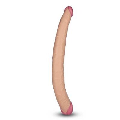 Lovetoy 14" King Size Realistic Double Penetration Dildo 4 Lovetoy 14" King Size Realistic Double Penetration Dildo - Image 4