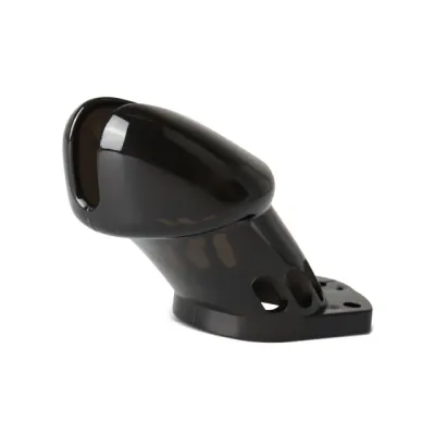 Starter Black Chastity Device With 5 Size Penis Ring 3 Starter Black Chastity Device With 5 Size Penis Ring - Image 3