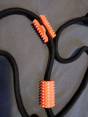 Fluorescent BDSM Bondage Rope Thorns - Pair 6 Fluorescent BDSM Bondage Rope Thorns - Pair - Image 6