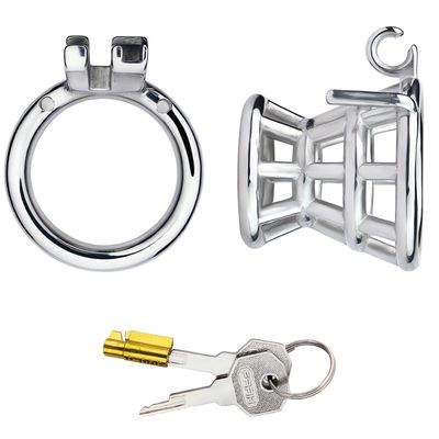 Negative Inversion Metal Chastity Cage 6 Negative Inversion Metal Chastity Cage - Image 6