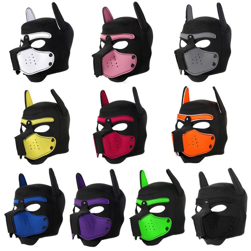 Puppy Play Pup Hood - BDSM Fetish Gear 1 Puppy Play Pup Hood - BDSM Fetish Gear