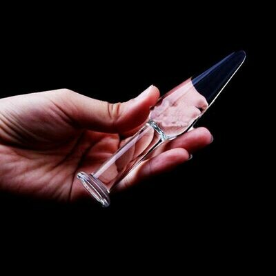 Crystal Glass Butt Plug Slim 6 Crystal Glass Butt Plug Slim - Image 6