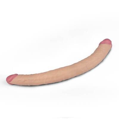 Lovetoy 14" King Size Realistic Double Penetration Dildo 5 Lovetoy 14" King Size Realistic Double Penetration Dildo - Image 5