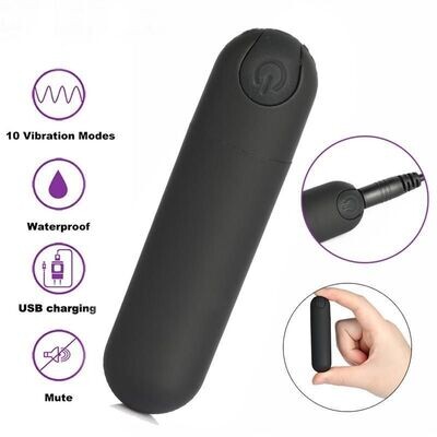 10 Speed Rechargeable Vibrating Sex Bullet 7 10 Speed Rechargeable Vibrating Sex Bullet - Image 7