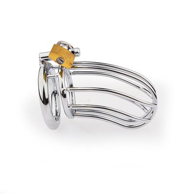 Stainless Steel Small Bird Chastity Cage 6 Stainless Steel Small Bird Chastity Cage - Image 6