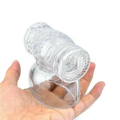 Male Masturbation AV Wand Headgear Tube Attachment 5 Male Masturbation AV Wand Headgear Tube Attachment - Image 5