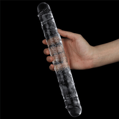 Lovetoy Flawless 12'' Clear Double Dildo 6 Lovetoy Flawless 12'' Clear Double Dildo - Image 6