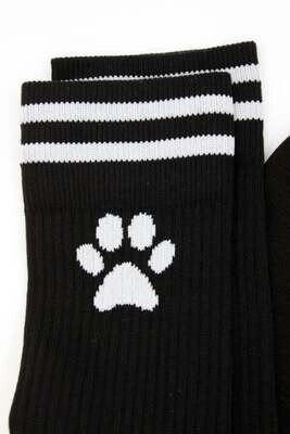 Puppy Play Paw Black Socks 7 Puppy Play Paw Black Socks - Image 7