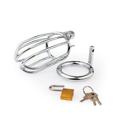 Stainless Steel Small Bird Chastity Cage 7 Stainless Steel Small Bird Chastity Cage - Image 7