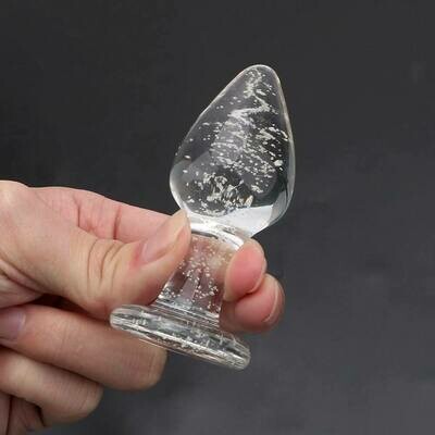 Glass Glow In The Dark Butt Plug Anal Sex Toy 6 Glass Glow In The Dark Butt Plug Anal Sex Toy - Image 6