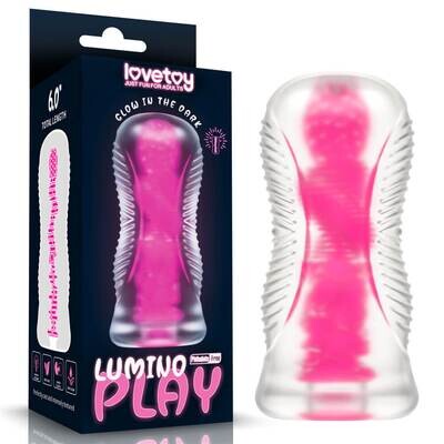 Lovetoy Lumino Play Pink Glow Masturbator 2 Lovetoy Lumino Play Pink Glow Masturbator - Image 2