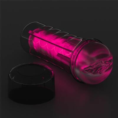 Lovetoy Lumino Play Pink Glow Cup Masturbator 3 Lovetoy Lumino Play Pink Glow Cup Masturbator - Image 3