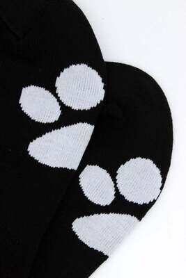 Puppy Play Paw Black Socks 8 Puppy Play Paw Black Socks - Image 8