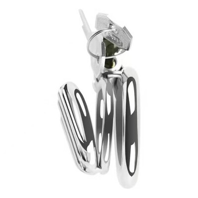 Jail Bars Stainless Steel Chastity Cage 5 Jail Bars Stainless Steel Chastity Cage - Image 5