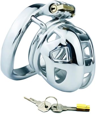Stainless Steel Nub Cobra Chastity Cage 5 Stainless Steel Nub Cobra Chastity Cage - Image 5