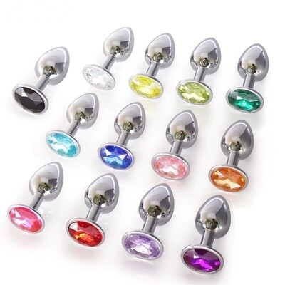 3pcs Stainless Steel Jewelry Anal Plug S+M+L 7 3pcs Stainless Steel Jewelry Anal Plug S+M+L - Image 7
