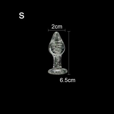 Glass Glow In The Dark Butt Plug Anal Sex Toy 7 Glass Glow In The Dark Butt Plug Anal Sex Toy - Image 7