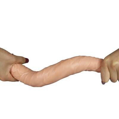 Lovetoy 14" King Size Realistic Double Penetration Dildo 7 Lovetoy 14" King Size Realistic Double Penetration Dildo - Image 7