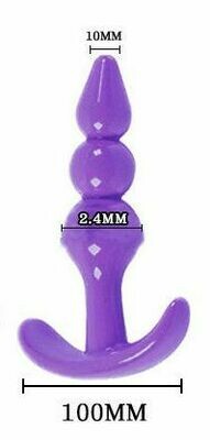 Soft Gel Anal Plug Stimulation Anal Sex Toy 9 Soft Gel Anal Plug Stimulation Anal Sex Toy - Image 9