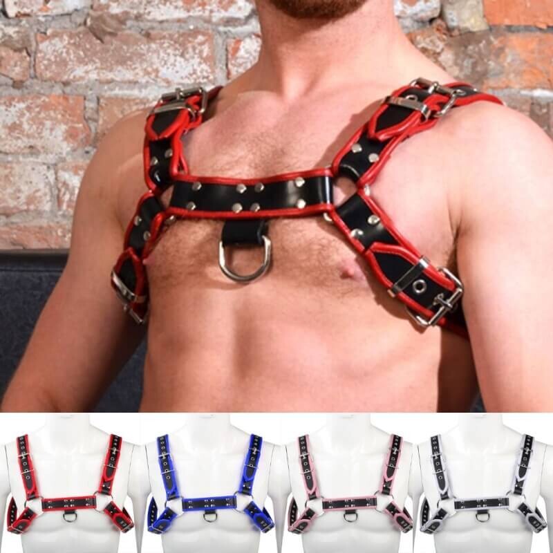 Fetish Play Bulldog Chest Harness 1 Fetish Play Bulldog Chest Harness