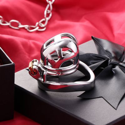 Stainless Steel Nub Cobra Chastity Cage 8 Stainless Steel Nub Cobra Chastity Cage - Image 8