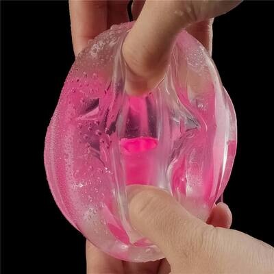 Lovetoy Lumino Play Pink Glow Cup Masturbator 8 Lovetoy Lumino Play Pink Glow Cup Masturbator - Image 8