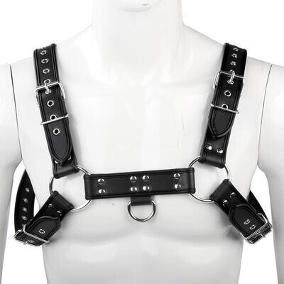 Fetish Play Bulldog Chest Harness 8 Fetish Play Bulldog Chest Harness - Image 8