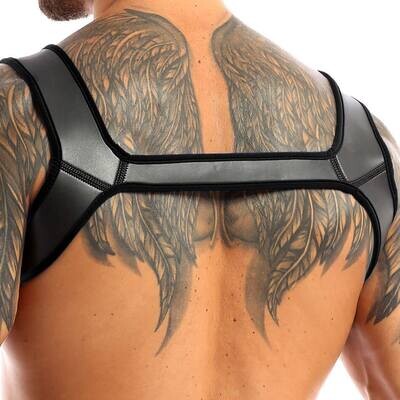 Fetish Play Neoprene Bulldog Style BDSM Chest Harness 12 Fetish Play Neoprene Bulldog Style BDSM Chest Harness - Image 12