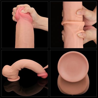 Lovetoy 14'' King Sized Sliding Skin Dual Layer Dildo 18 Lovetoy 14'' King Sized Sliding Skin Dual Layer Dildo - Image 18