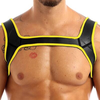 Fetish Play Neoprene Bulldog Style BDSM Chest Harness 18 Fetish Play Neoprene Bulldog Style BDSM Chest Harness - Image 18