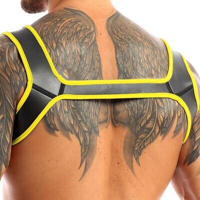 Fetish Play Neoprene Bulldog Style BDSM Chest Harness 19 Fetish Play Neoprene Bulldog Style BDSM Chest Harness - Image 19